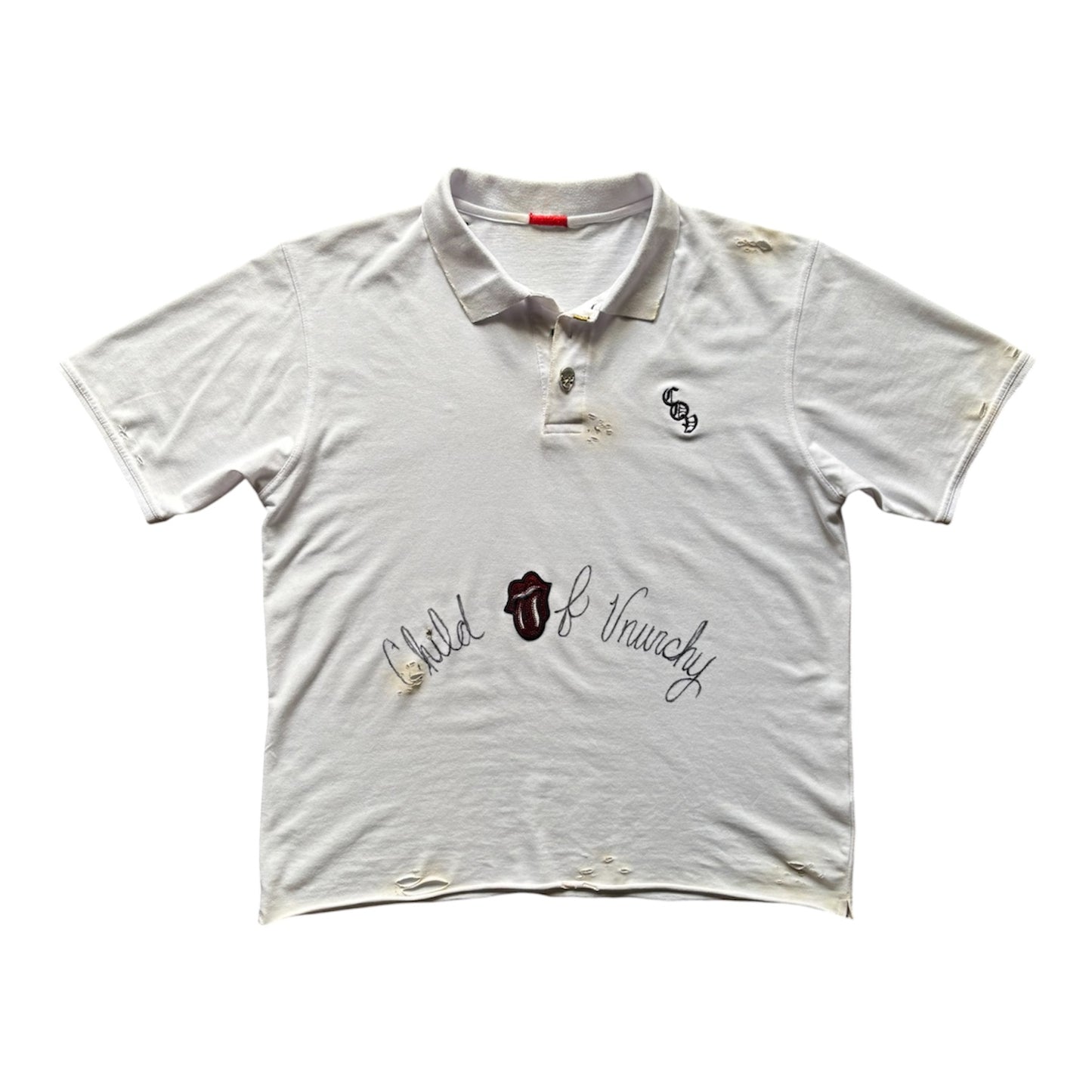 CHILD OF VNVRCHY DISTRESSED POLO