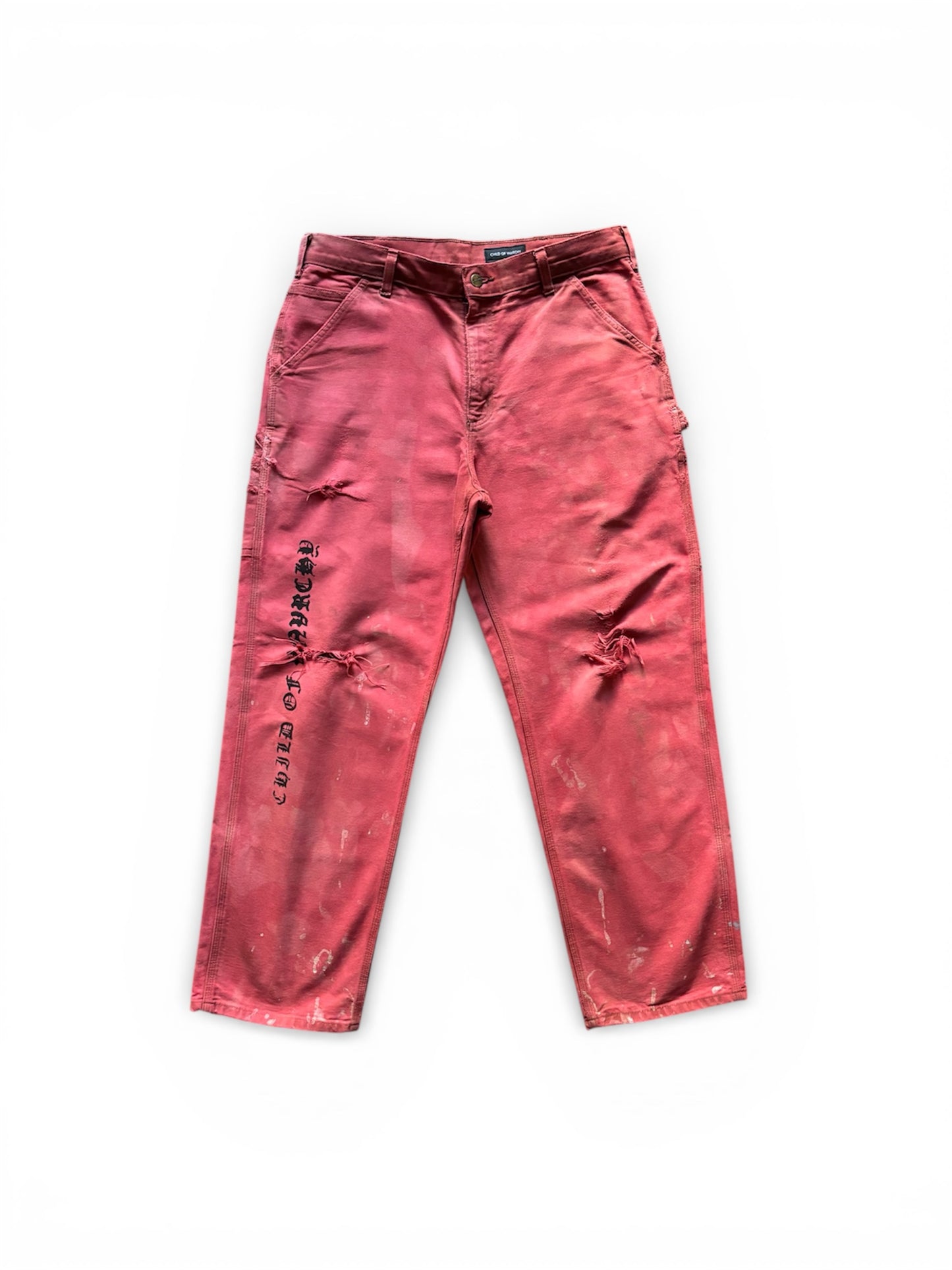 CHILD OF VNVRCHY VINTAGE WORK PANTS