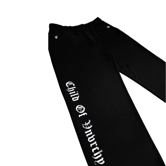 CHILD OF VNVRCHY SKULL HEAD SNAP SWEATS
