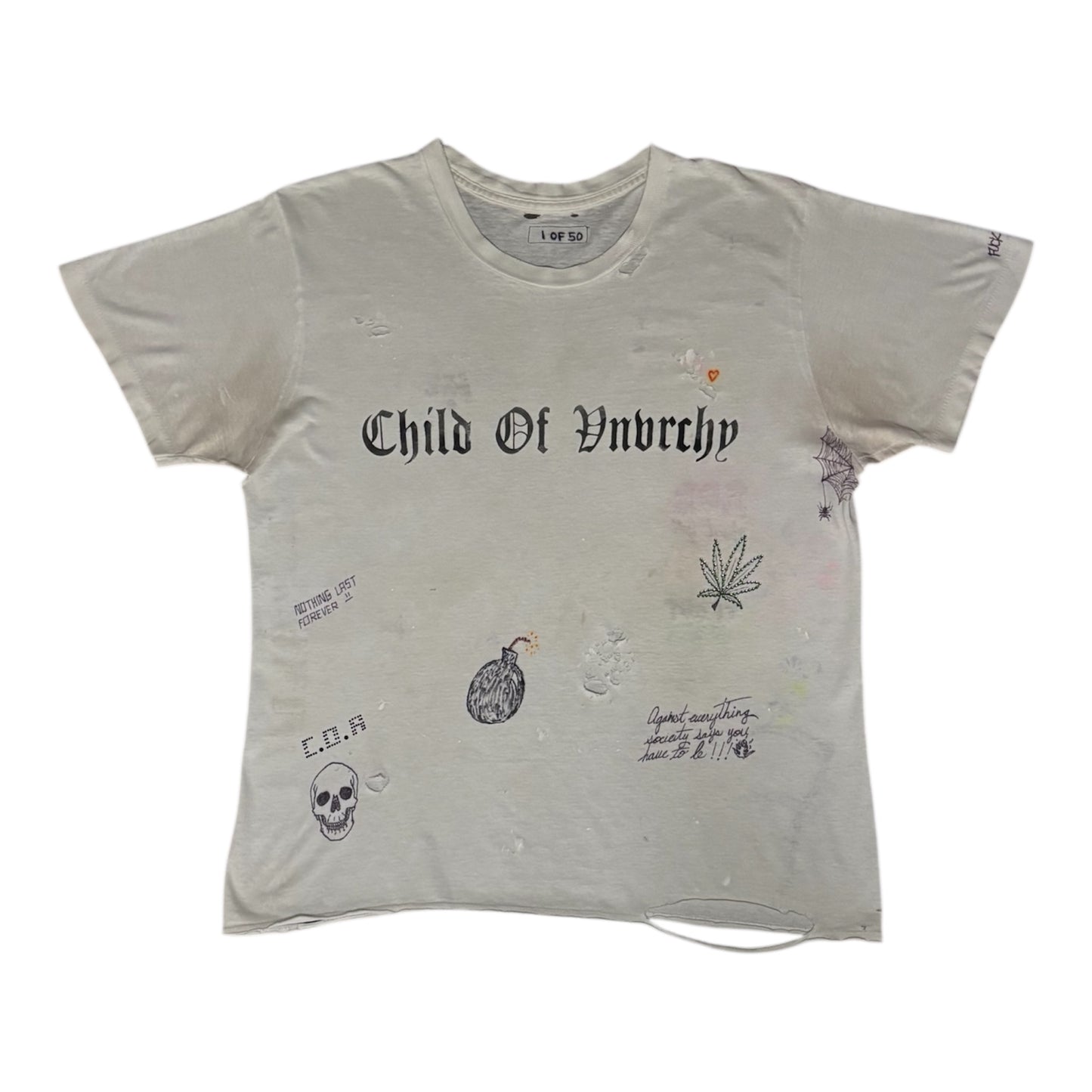 CHILD OF VNVRCHY “BORED SKETCHES” TEE