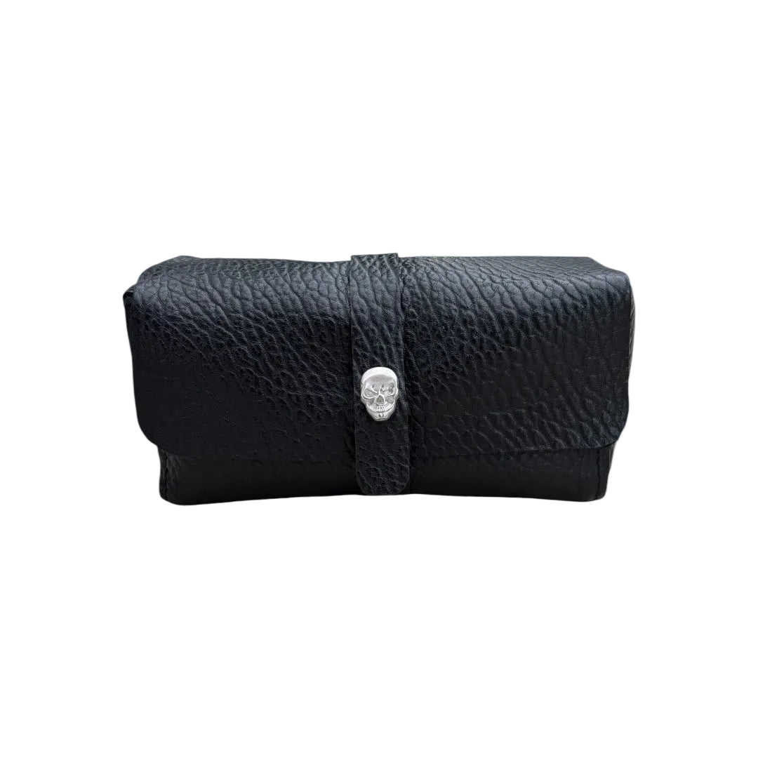 CHILD OF VNVRCHY SKULL HEAD TOILETRY BAG