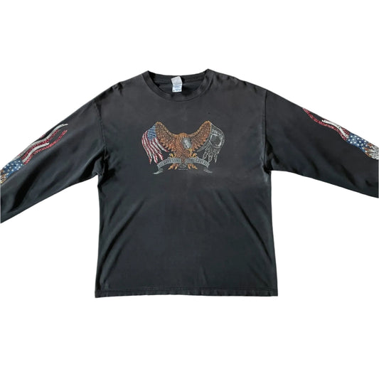 CHILD OF VNVRCHY X VINTAGE RHINESTONE "AMERICANA" TEE
